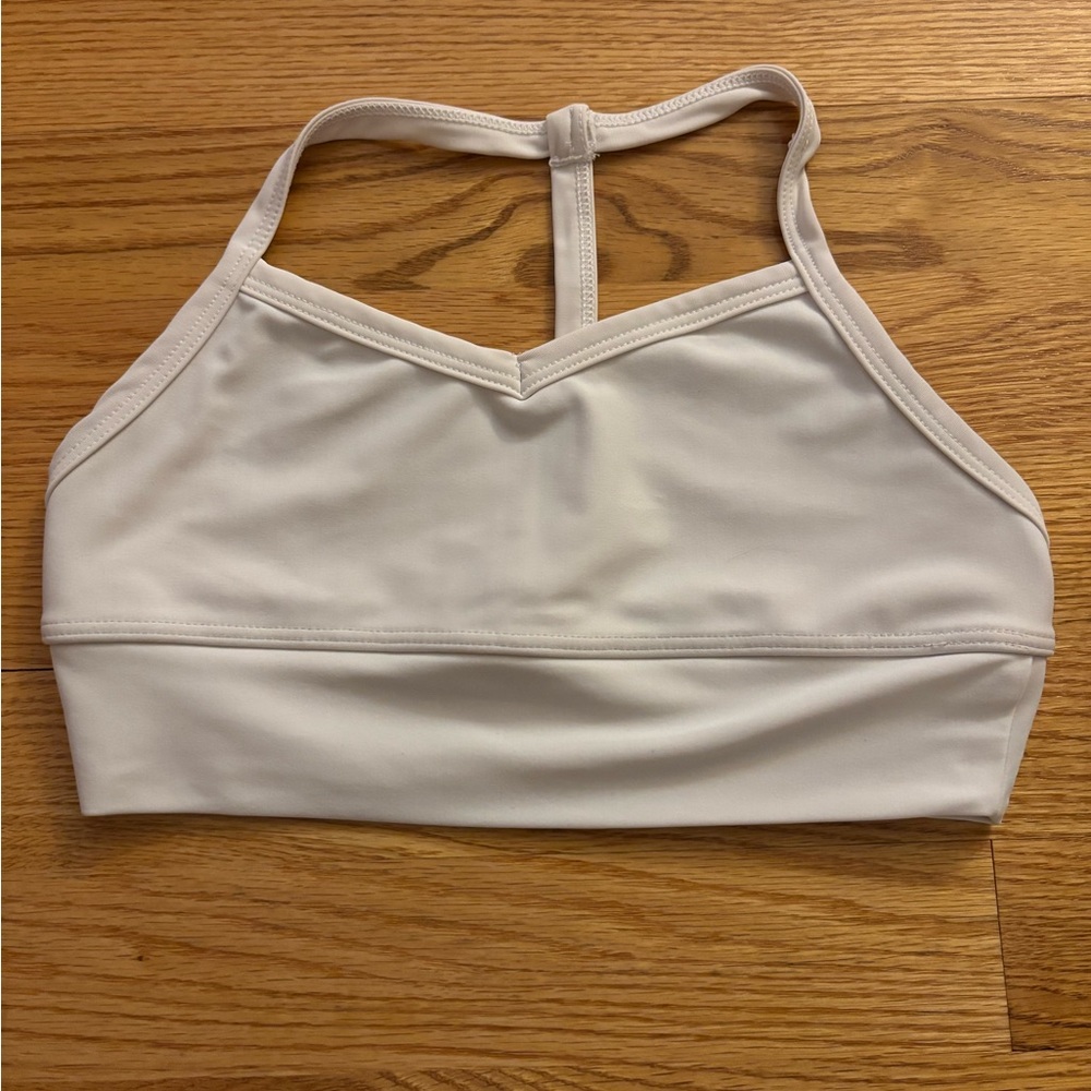 Five Dancewear White Boss Bra